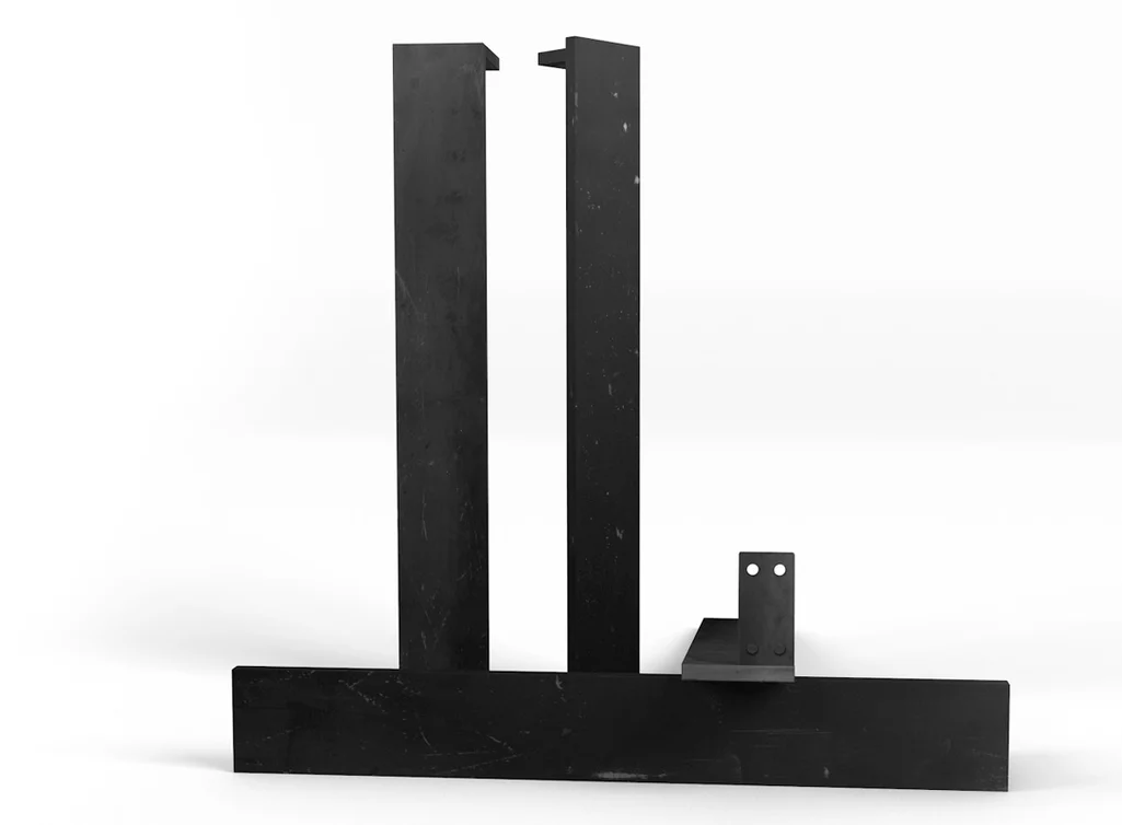 Übersicht über die vollmassiven Metall Tischbeine. In filigraner Optik gefertigt.