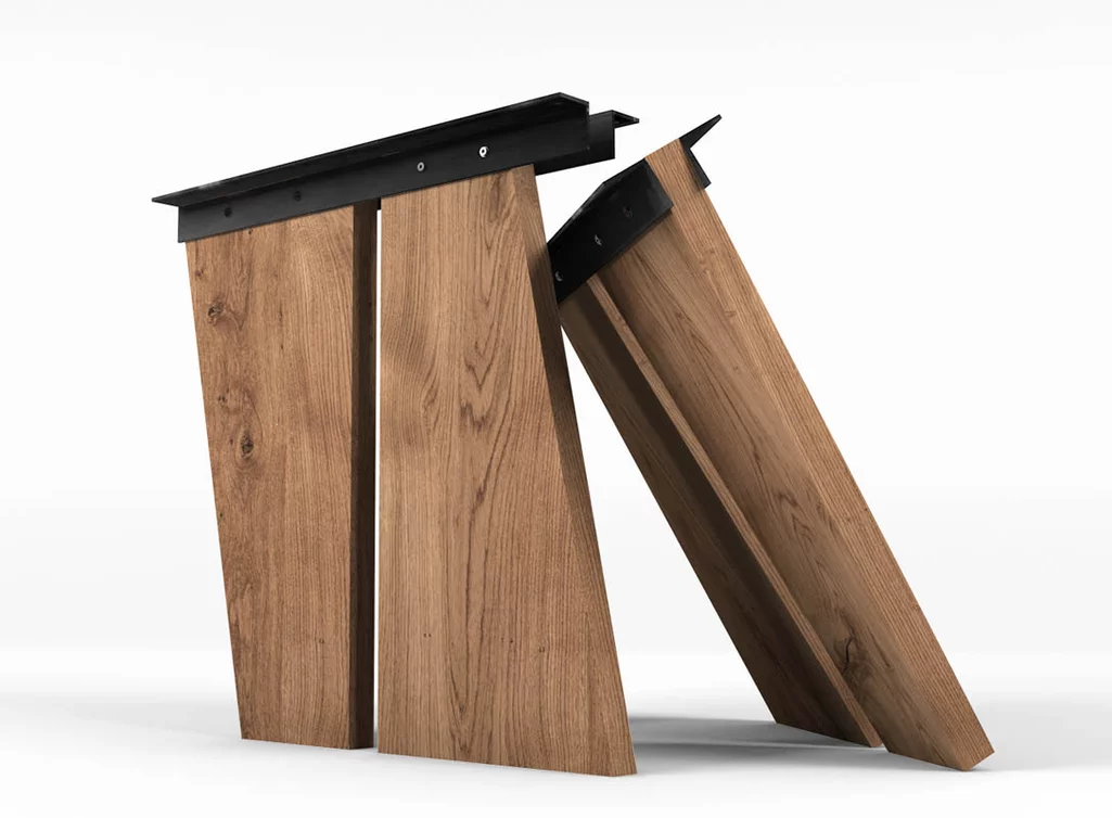 Holzwangen in massiver Ausführung und einem ansprechenden Design