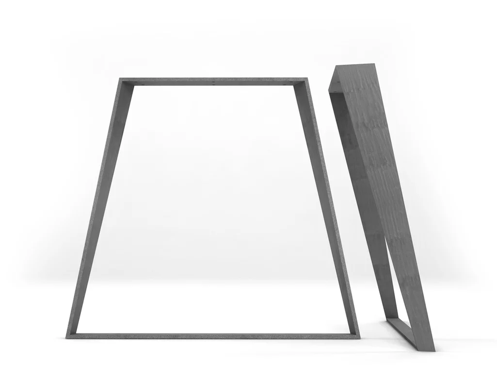 Kufen Tischuntergestell aus Eisen in moderner Optik gefertigt