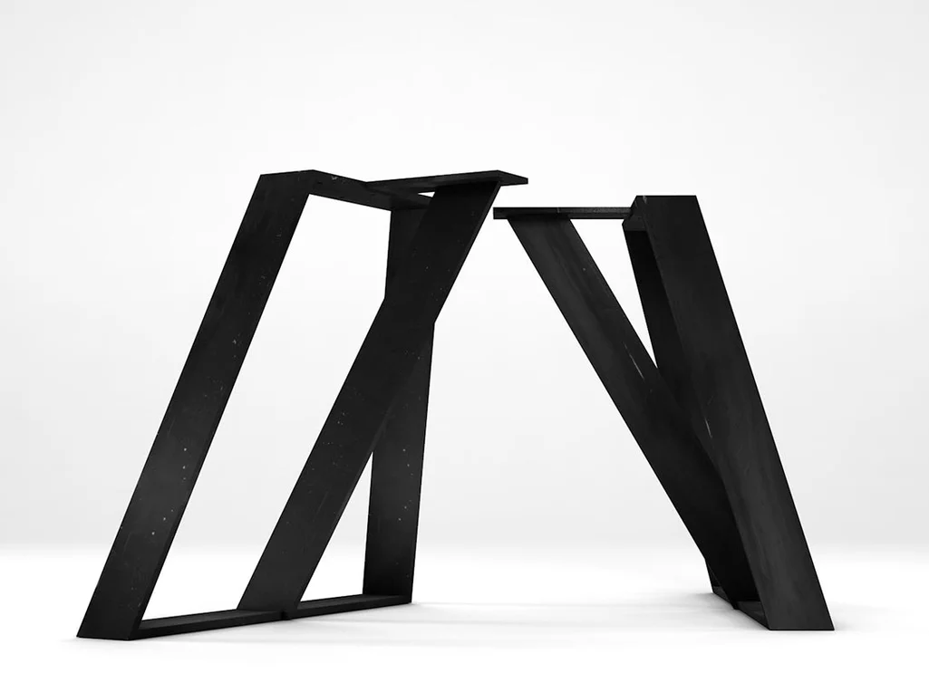 Modernes Tischuntergestell aus Eisen nach Maß gefertigt