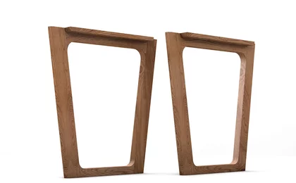 Tischgestell Holz in vollmassiver Ausführung nach Maß gefertigt. Tischgestell Holz in vollmassiver Ausführung nach Maß gefertigt.