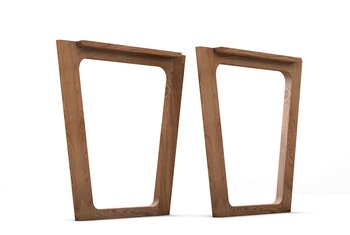 Tischgestell Holz in vollmassiver Ausführung nach Maß gefertigt.