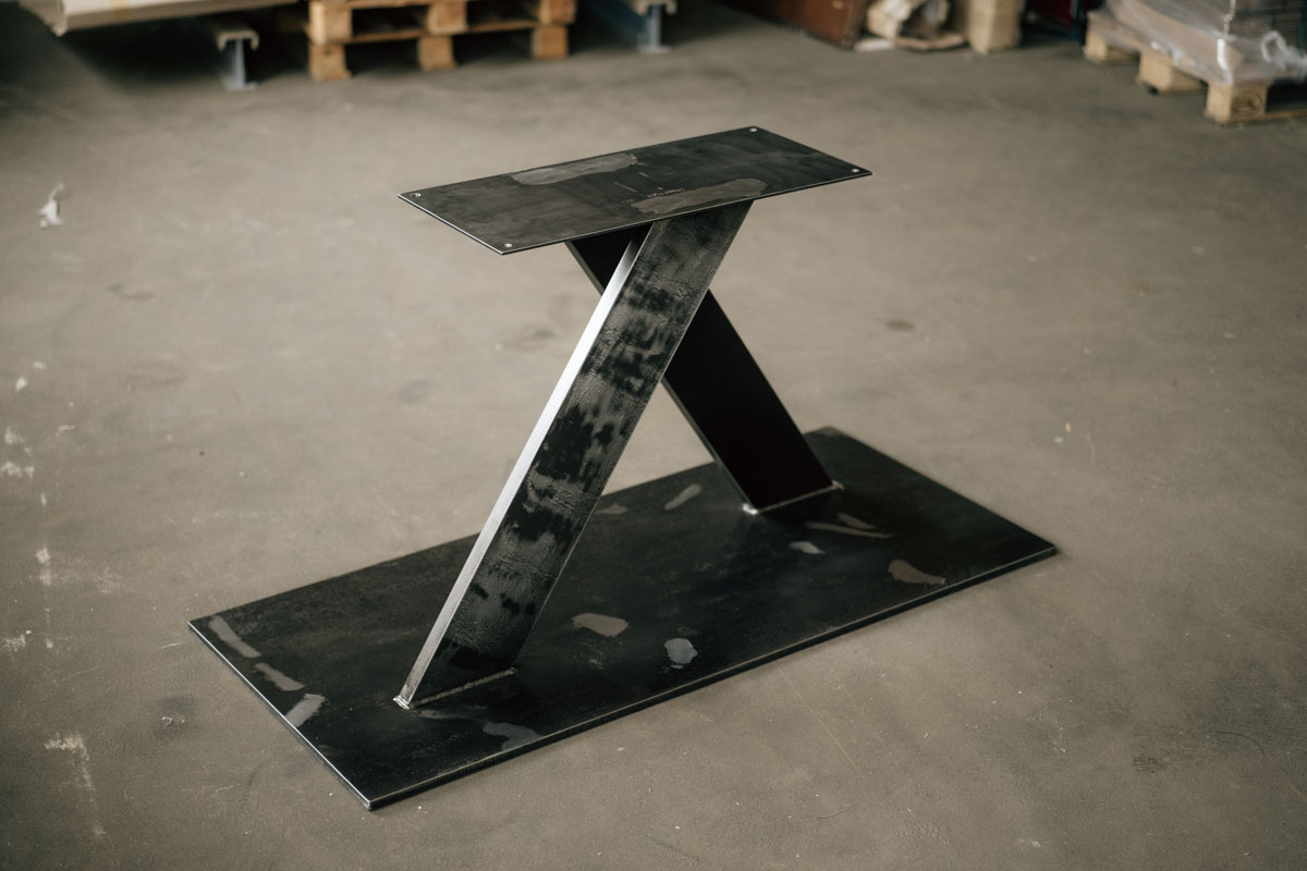 Bigfoot Mittelfuß Tischgestell Metall - MSV-Holz