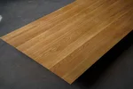 Eiche Tischplatte mit Schweizer Kante in 220x100cm
