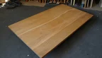 Astfreie Eiche Tischplatte 180 × 110 cm mit natur geölter Oberfläche