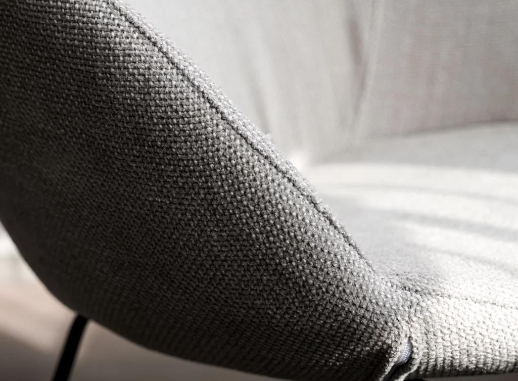 Detailansicht vom Bezug und Gestell