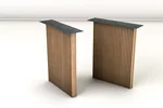 Tischuntergestell aus Holz in Buche auf Maß