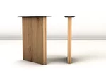 Tischuntergestell aus Kernbuche nach Maß gefertigt