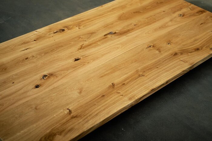 Massivholz Tischplatte Eiche 4cm massiv auf Maß