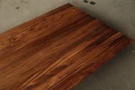 Echtholz Tischplatte Nussbaum in weitgehend astfreier Qualität